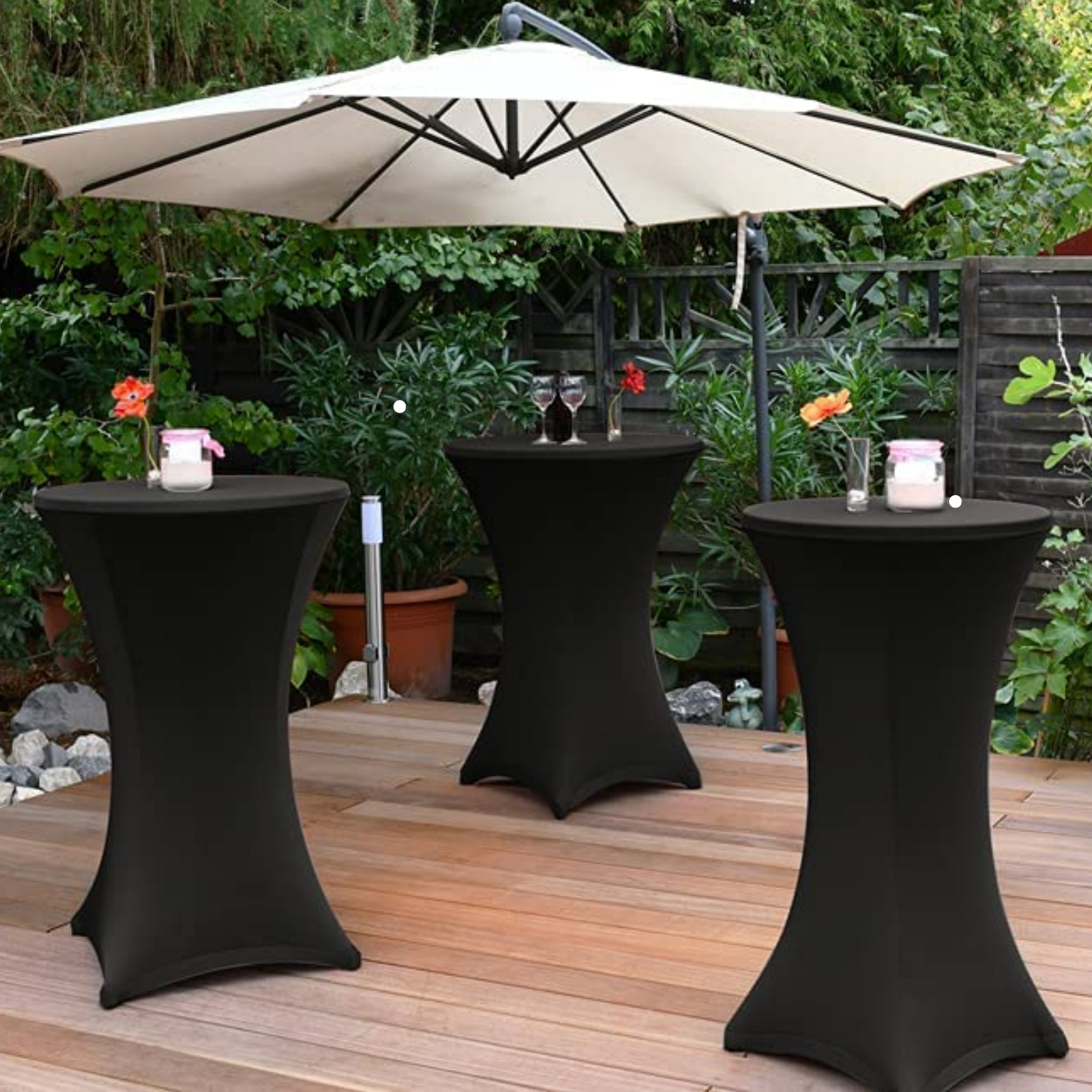 Spandex Cocktail table tablecloth