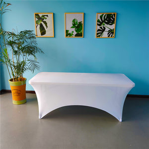 Spandex rectangular tablecloth