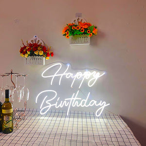 HBD neon sign