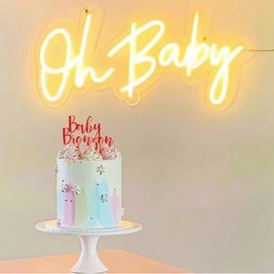 Oh-Baby Neon sign