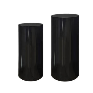 Acrylic cylinder pedestal