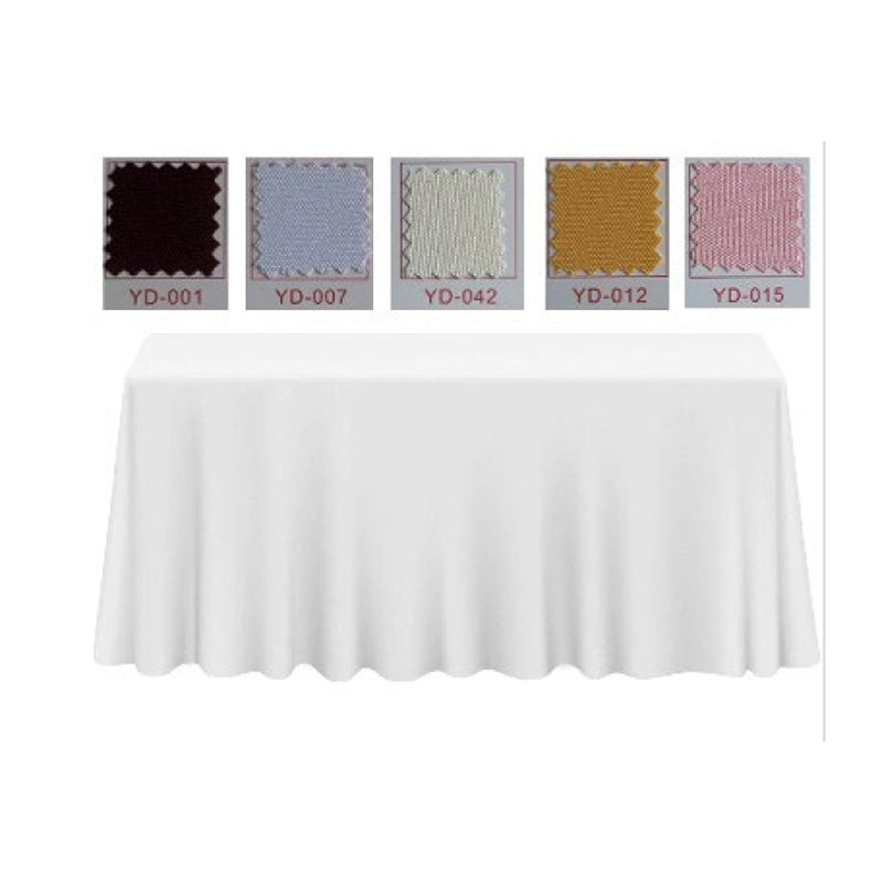 Regular rectangular tablecloth