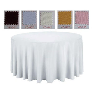 Regular round tablecloth