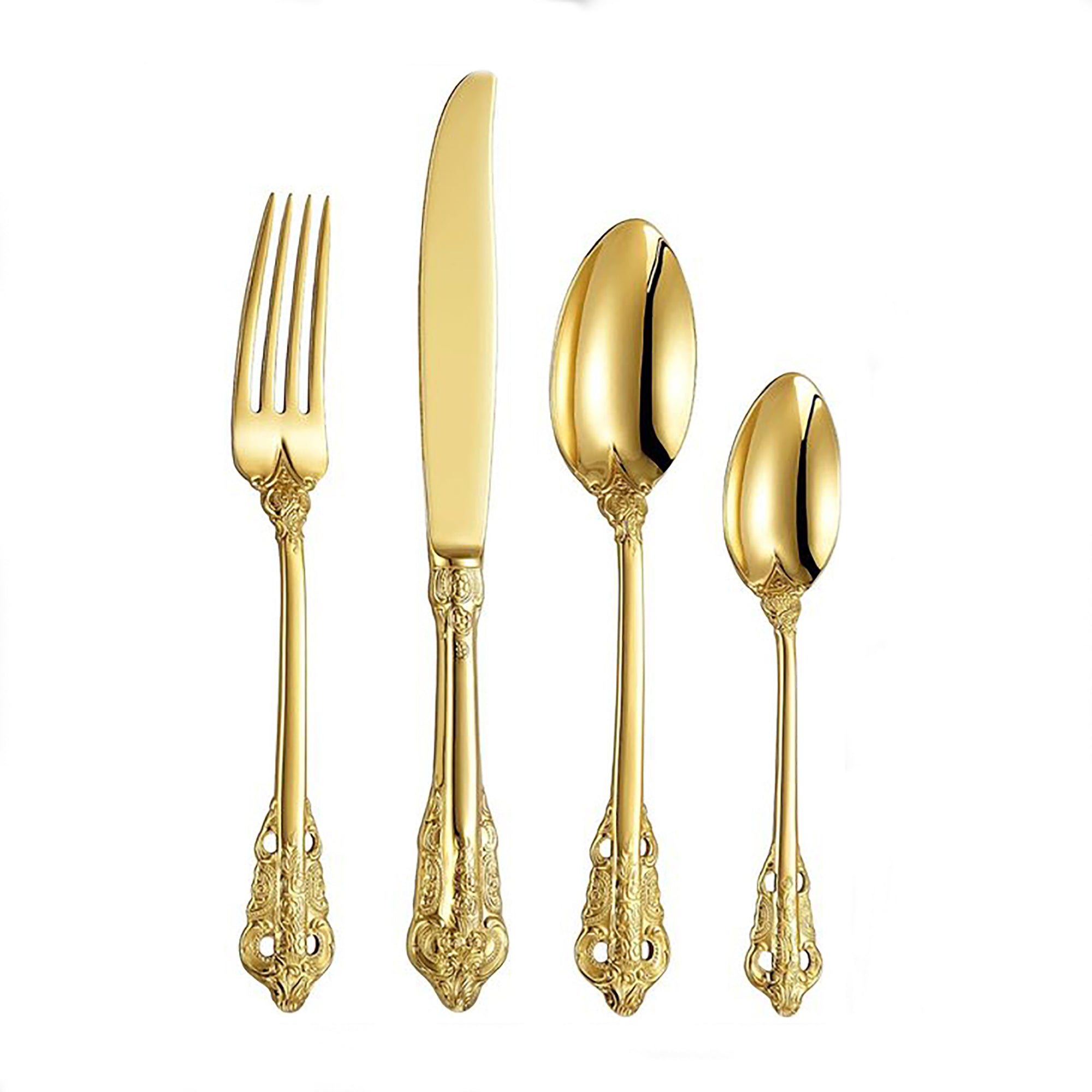 Gold Cutlery set